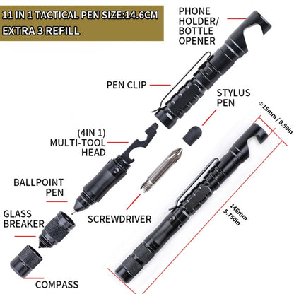 11 In 1 Tactical Pen