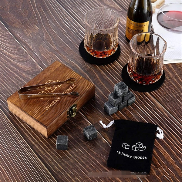 Whiskey Ice Stone Gift Set