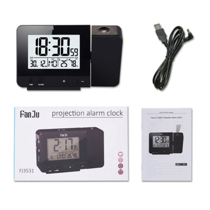 Projection Alarm Clock With Weather Station