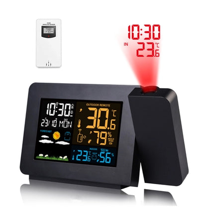 Projection Alarm Clock With Digital Weather Station
