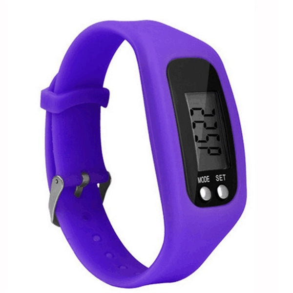 Multifunction Silicone Wrist Pedometer