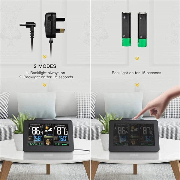 Wireless Weather Station With Outdoor Sensor
