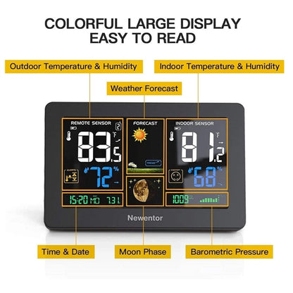 Wireless Weather Station With Outdoor Sensor