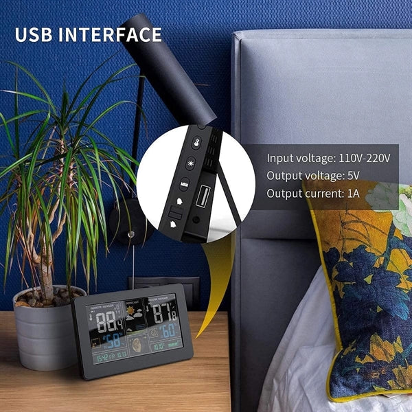 Wireless Weather Station With Outdoor Sensor