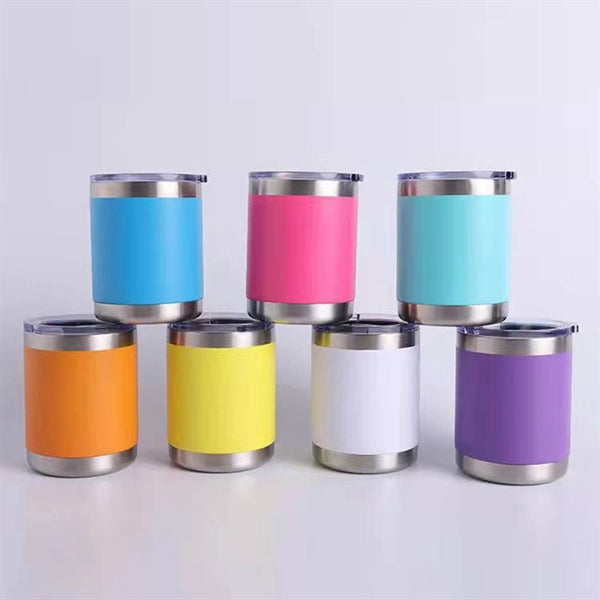 10OZ Car Short Tumbler With Lid