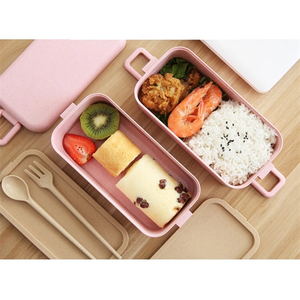 Lunch Bento Box With Cultery