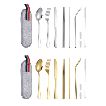 Stainless Steel Tableware Travel Set