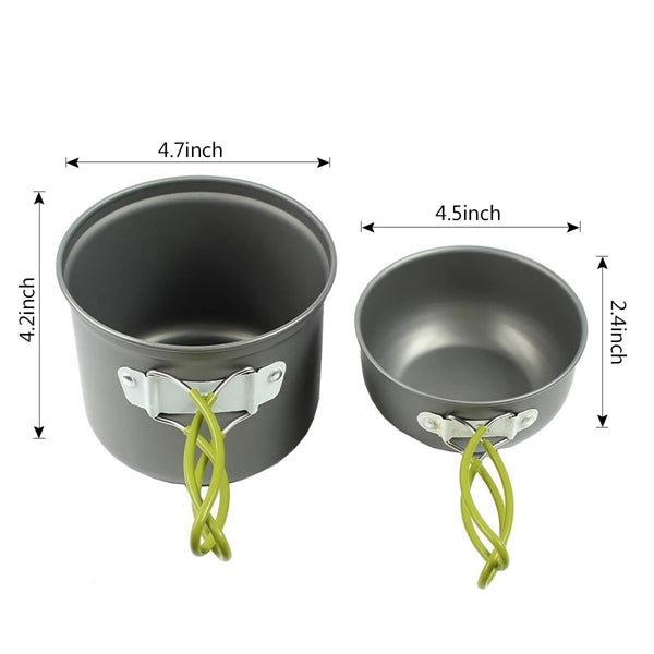 Complete Camping Cooking Set