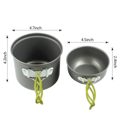 Complete Camping Cooking Set