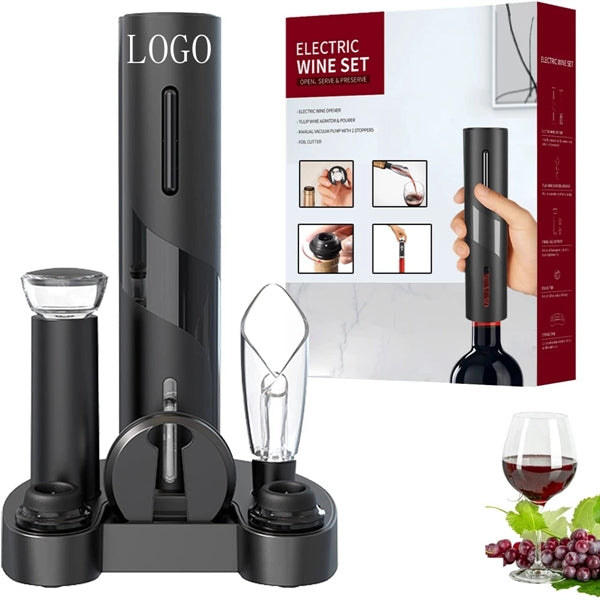 6 Pieces Electric Wine Bottle Opener Gift Set