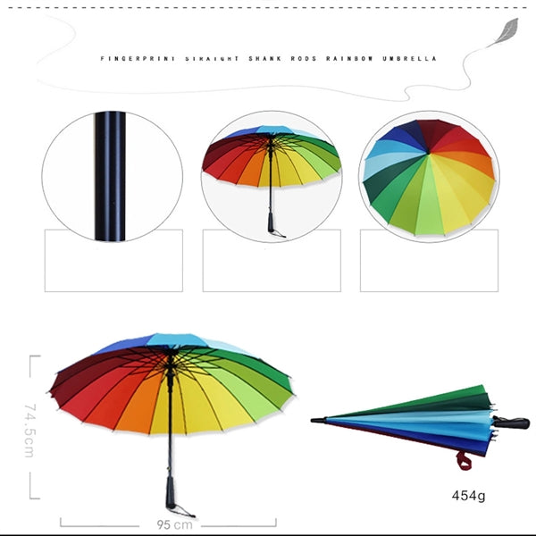 Colorful Rainbow Umbrella