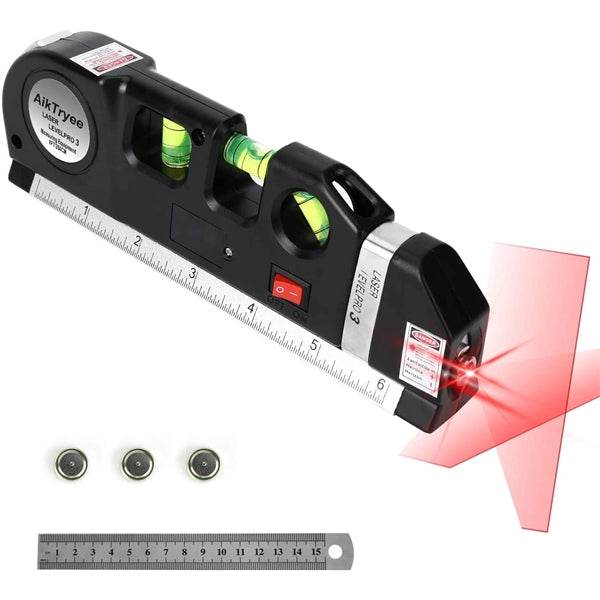 Multifunction Laser Level With Tape Measure