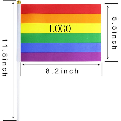 Durable Gay Lesbian Transgender Bisexual Rainbow Flag