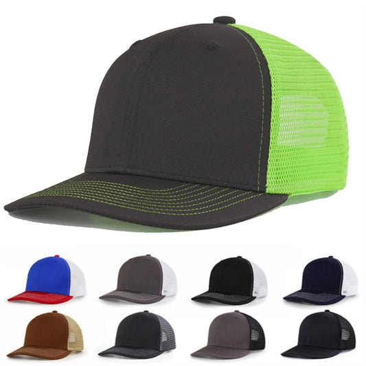Premium Colorblock Trucker Cap