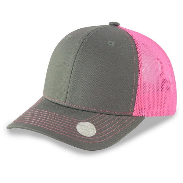Premium Colorblock Trucker Cap