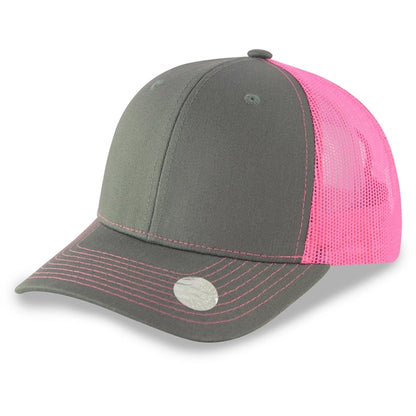 Premium Colorblock Trucker Cap
