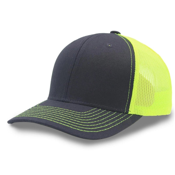 Premium Colorblock Trucker Cap