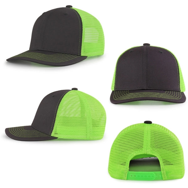 Premium Colorblock Trucker Cap
