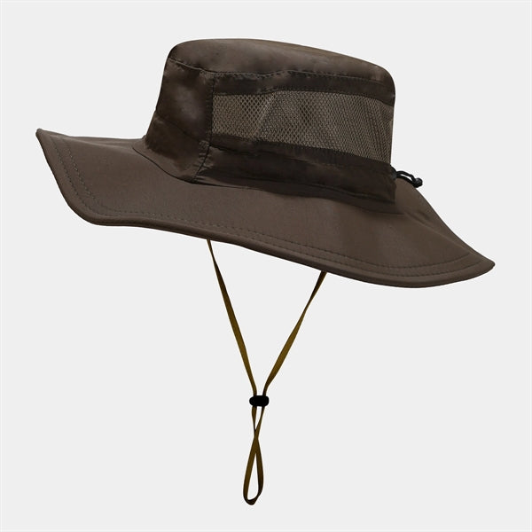 Mesh Breathable Solid Color Sunscreen Fisherman Hat