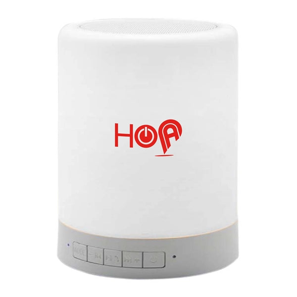 Bluetooth Speaker w/ LED Lamp