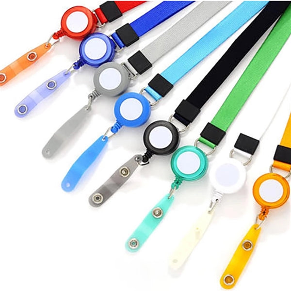 Badge Reel Combo Lanyard