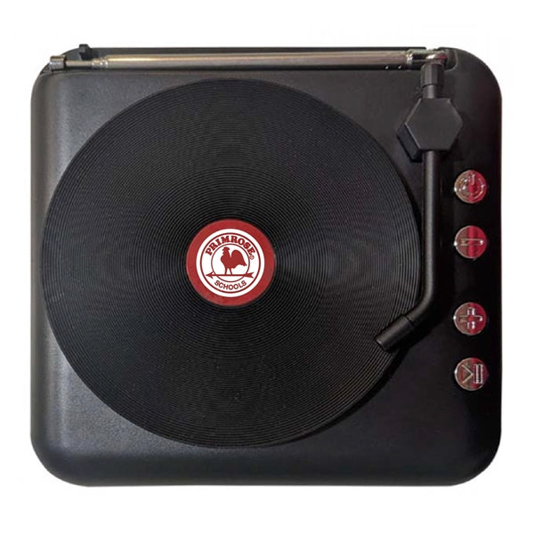 Retro Record Player Bluetooth Speaker