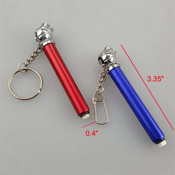 Mini Pen Shape 10-50psi Tire Pressure Meter Gauge With Hook