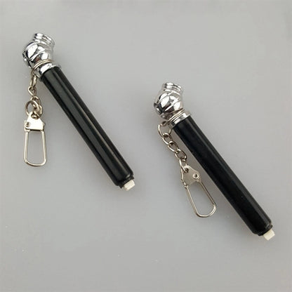 Mini Pen Shape 10-50psi Tire Pressure Meter Gauge With Hook