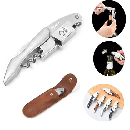 Corkscrew With Foil Cutter &Bottle Opener