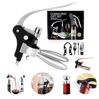5 Pcs Wine Bottle Opener Corkscrew Set