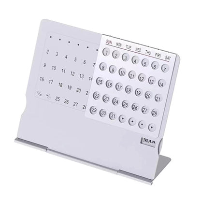 Aluminum Desk Calendar