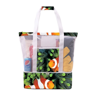 Portable Insulation Mesh Beach Bag