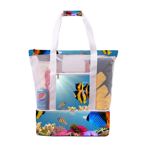 Portable Insulation Mesh Beach Bag