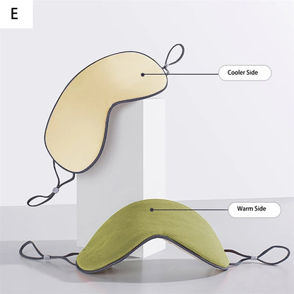 Double-Sided Cooling Warm Eye Cover