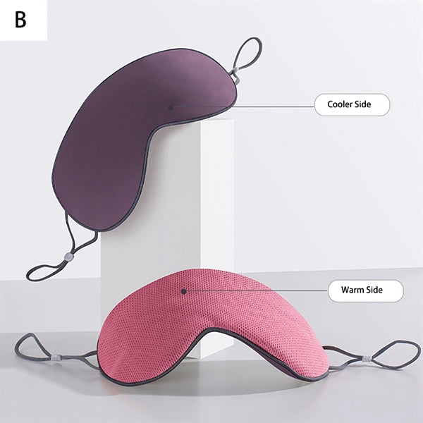 Double-Sided Cooling Warm Eye Cover