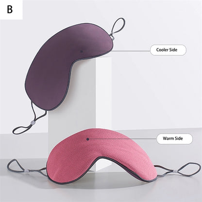 Double-Sided Cooling Warm Eye Cover