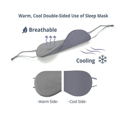 Double-Sided Cooling Warm Eye Cover