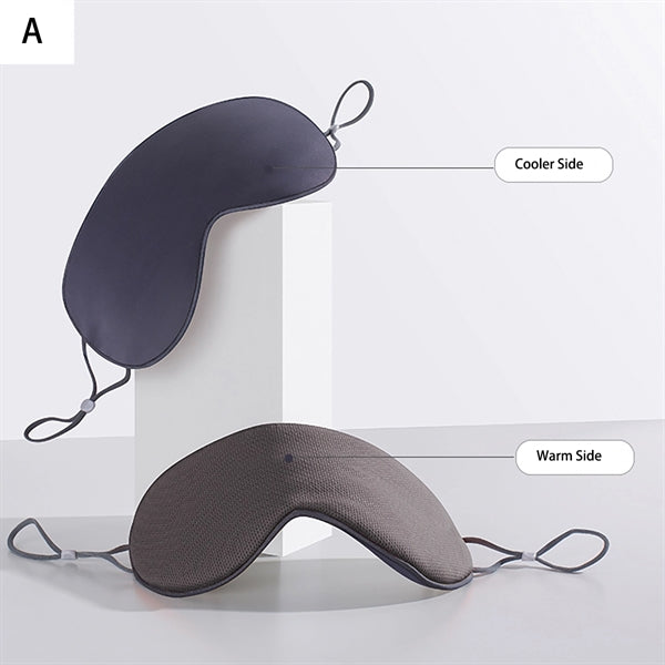 Double-Sided Cooling Warm Eye Cover
