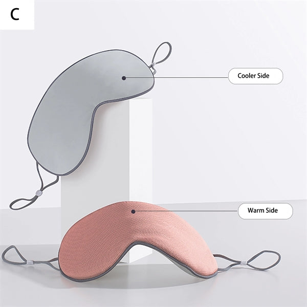 Double-Sided Cooling Warm Eye Cover