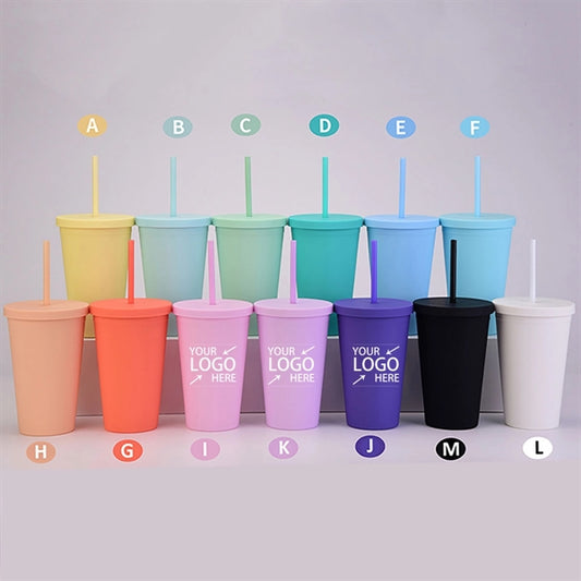 16Oz Colorful Tumbler Cup