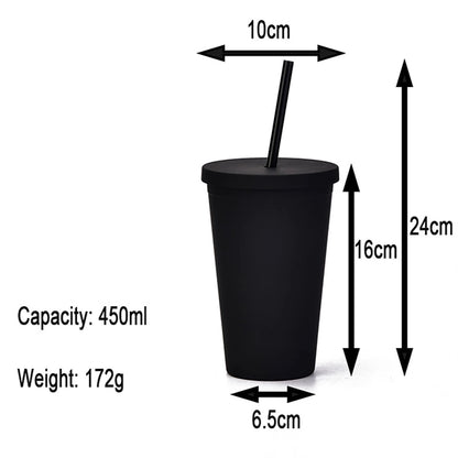 16Oz Colorful Tumbler Cup