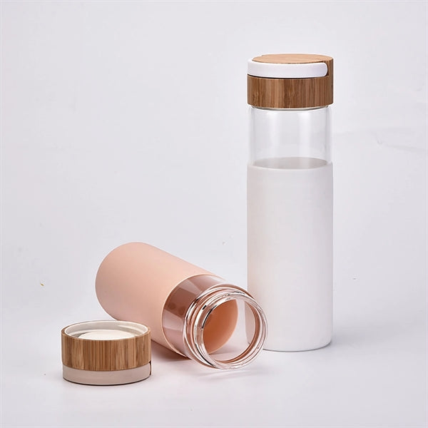Portable Drinking Glass Bottle