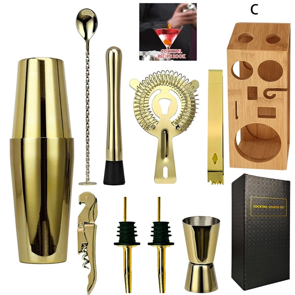 10Pcs Bartender Set