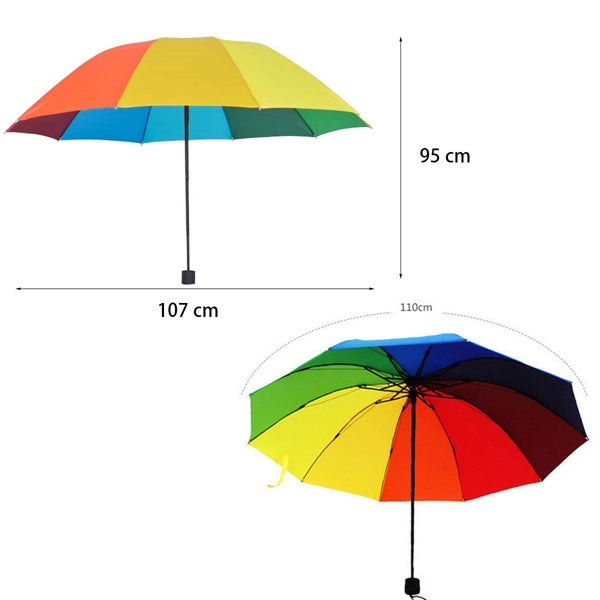 LGBT Portable Folding Umbrella