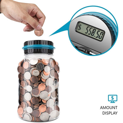 Digital Counting Money Jar Big Piggy Bank