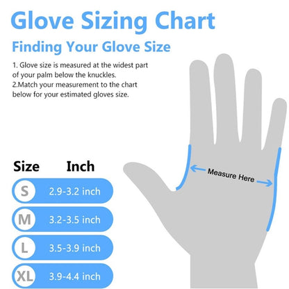 Disposable Blue Nitrile Gloves For Household Cleaning