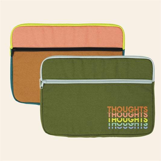 ZIPPERED POCKET LAPTOP SLEEVES - 1000d RPET