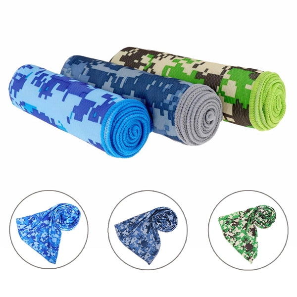Outdoor Camouflage Ice Cooling Towel