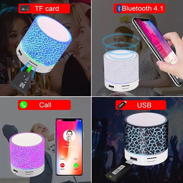 Wireless Bluetooth Speaker With Led Light Up