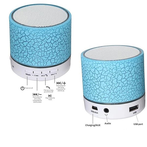 Wireless Bluetooth Speaker With Led Light Up